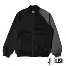 【Publish Brand/パブリッシュブランド】PREFONTAINE アウタージャケット / BLACK ブラック 黒|アウター|PUBLISH BRAND
