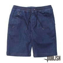 【Publish Brand/パブリッシュブランド】DAVIS ショートパンツ / INDIGO インディゴブルー 青|ショートパンツ|PUBLISH BRAND