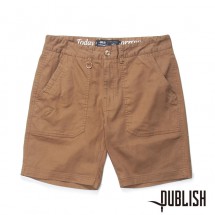 【Publish Brand/パブリッシュブランド】KEA ショートパンツ / DARK TAN|ショートパンツ|PUBLISH BRAND