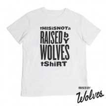【RAISED BY WOLVES/レイズドバイウルブス】FUGAZI T-SHIRT Tシャツ / WHITE ホワイト 白|Tシャツ|Raised by Wolves