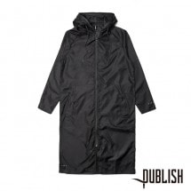 【PUBLISH BRAND/パブリッシュブランド】POSEIDON アウタートレンチジャケット / BLACK ブラック 黒|アウター|PUBLISH BRAND