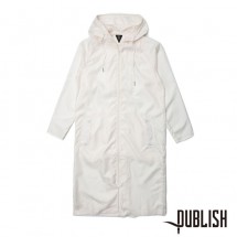 【PUBLISH BRAND/パブリッシュブランド】POSEIDON アウタートレンチジャケット / NATURAL ナチュラルホワイト 白|アウター|PUBLISH BRAND