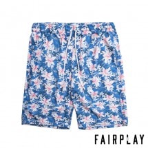 【FAIRPLAY BRAND/フェアプレイブランド】LOGAN ボードショートパンツ / BLUE ブルー 青|ショートパンツ|Fairplay Brand
