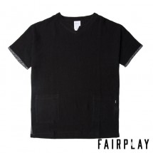 【FAIRPLAY BRAND/フェアプレイブランド】JEAN カットソー / BLACK ブラック 黒|Tシャツ|Fairplay Brand