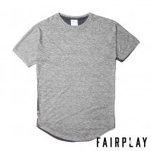 【FAIRPLAY BRAND/フェアプレイブランド】SANTIAGO カットソー / HEATHER ヘザーグレー|Tシャツ|Fairplay Brand