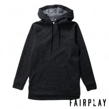 【FAIRPLAY BRAND/フェアプレイブランド】LUPE / BLACK ブラック 黒 パーカー|長袖Tシャツ|Fairplay Brand
