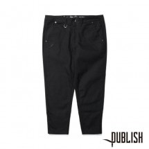 【PUBLISH BRAND/パブリッシュブランド】INDEX ANKLE アンクルフィットパンツ / BLACK ブラック 黒|パンツ|PUBLISH BRAND