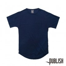 【PUBLISH BRAND/パブリッシュブランド】INDEX HARRIS カットソーTシャツ / DARK INDIGO インディゴブルー 青|Tシャツ|PUBLISH BRAND