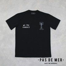【PAS DE MER/パドゥメ】WE ARE VANDALS T-SHIRT Tシャツ / BLACK ブラック 黒|Tシャツ|Pas De Mer