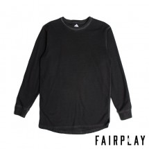 【FAIRPLAY BRAND/フェアプレイブランド】KENZO カットソー / BLACK ブラック 黒|長袖Tシャツ|Fairplay Brand