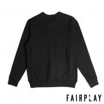 【FAIRPLAY BRAND/フェアプレイブランド】SIM クルースウェット / BLACK ブラック 黒|スウェット|Fairplay Brand