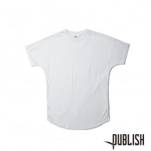 【PUBLISH BRAND/パブリッシュブランド】INDEX S/S SCALLOP TEE Tシャツ / WHITE ホワイト 白|Tシャツ|PUBLISH BRAND