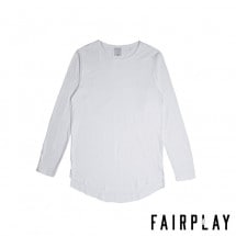 【FAIRPLAY BRAND/フェアプレイブランド】06ロングTシャツ / WHITE ホワイト 白|長袖Tシャツ|Fairplay Brand