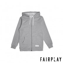 【FAIRPLAY BRAND/フェアプレイブランド】10ジップアップパーカー / HEATHER ヘザーグレー|スウェット|Fairplay Brand