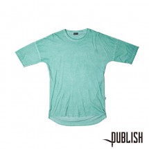 【PUBLISH BRAND/パブリッシュブランド】KOEN カットソーTシャツ / GREEN グリーン 緑|Tシャツ|PUBLISH BRAND