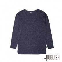 【PUBLISH BRAND/パブリッシュブランド】RELLEN カットソー / NAVY ネイビー 紺|長袖Tシャツ|PUBLISH BRAND