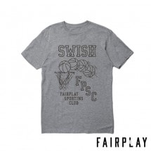 【FAIRPLAY BRAND/フェアプレイブランド】SWISH Tシャツ / HEATHER ヘザーグレー|Tシャツ|Fairplay Brand
