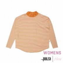 【PUBLISH BRAND/パブリッシュブランド】KATIE カットソー / MUSTARD マスタードイエロー 黄色|長袖Tシャツ|PUBLISH BRAND