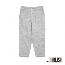 【PUBLISH BRAND/パブリッシュブランド】TERRY ANKLE アンクルパンツ / HEATHER ヘザーグレー|パンツ|PUBLISH BRAND