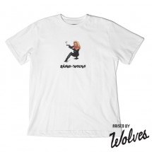 【RAISED BY WOLVES/レイズドバイウルブス】BARB WIRE T-SHIRT Tシャツ / WHITE ホワイト 白 JERSEY|Tシャツ|Raised by Wolves