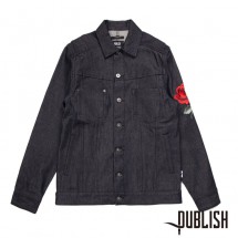 【PUBLISH BRAND/パブリッシュブランド】NATHANIAL デニムジャケット / INDIGO インディゴブルー 青|アウター|PUBLISH BRAND