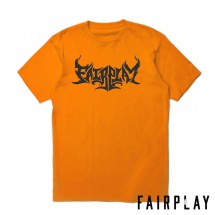 【FAIRPLAY BRAND/フェアプレイブランド】FLAME Tシャツ / ORANGE オレンジ|Tシャツ|Fairplay Brand