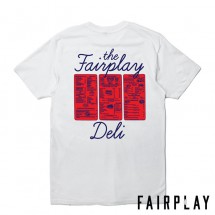 【FAIRPLAY BRAND/フェアプレイブランド】MENU Tシャツ / WHITE ホワイト 白|Tシャツ|Fairplay Brand