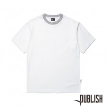 【PUBLISH BRAND/パブリッシュブランド】EMERY カットソー / WHITE ホワイト 白|Tシャツ|PUBLISH BRAND