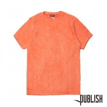 【PUBLISH BRAND/パブリッシュブランド】DEREON カットソー / ORANGE オレンジ|Tシャツ|PUBLISH BRAND