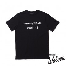 【RAISED BY WOLVES/レイズドバイウルブス】DECADE T-SHIRT Tシャツ / BLACK ブラック 黒|Tシャツ|Raised by Wolves