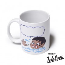 【RAISED BY WOLVES/レイズドバイウルブス】HATERS MUG マグカップ / WHITE CERAMIC ホワイト 白|その他|Raised by Wolves