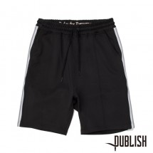 【PUBLISH BRAND/パブリッシュブランド】MATHAS ショートパンツ / BLACK ブラック 黒|ショートパンツ|PUBLISH BRAND