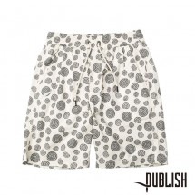 【PUBLISH BRAND/パブリッシュブランド】VLAD ショートパンツ / CREAM クリーム ホワイト 白|ショートパンツ|PUBLISH BRAND