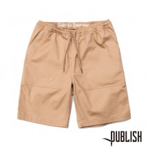 【PUBLISH BRAND/パブリッシュブランド】ZAVIER ショートパンツ / KHAKI カーキ|ショートパンツ|PUBLISH BRAND