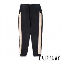 【FAIRPLAY BRAND/フェアプレイブランド】AMOS ランナーパンツ / BLACK ブラック 黒|パンツ|Fairplay Brand