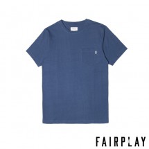 【FAIRPLAY BRAND/フェアプレイブランド】MCCOY カットソーTシャツ / BLUE ブルー 青|Tシャツ|Fairplay Brand