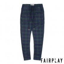 【FAIRPLAY BRAND/フェアプレイブランド】BODHI タータンチェックパンツ / TEAL ティール|パンツ|Fairplay Brand