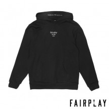 【FAIRPLAY BRAND/フェアプレイブランド】DUNSTAN パーカー / BLACK ブラック 黒|スウェット|Fairplay Brand