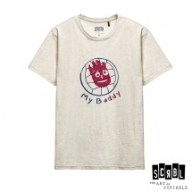 【ART OF SCRIBBLE/アート オブ スクリブル】BUDDY TEE Tシャツ / MELANGE|Tシャツ|ART OF SCRIBBLE