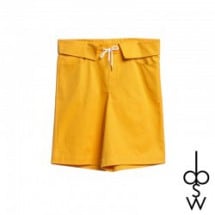 DRINK BEER SAVE WATER/ɥ󥯥ӥ֥WAIST COLLAR YELLOW SHORTS 硼ȥѥ / YELLOW  