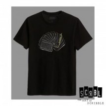 【ART OF SCRIBBLE/アート オブ スクリブル】JOKER Tシャツ / BLACK ブラック 黒|Tシャツ|ART OF SCRIBBLE
