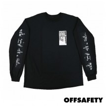 OFF SAFETY/եեƥJIGGA STRIP L/S T-SHIRT T / BLK ֥å 