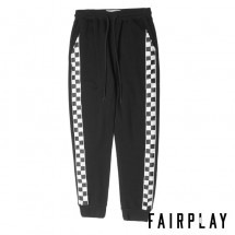 【FAIRPLAY BRAND/フェアプレイブランド】KEENAN ランナーパンツ / BLACK ブラック 黒|パンツ|Fairplay Brand