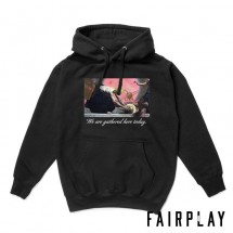 【FAIRPLAY BRAND/フェアプレイブランド】HEADS UP HOOD パーカー / BLACK ブラック 黒|スウェット|Fairplay Brand