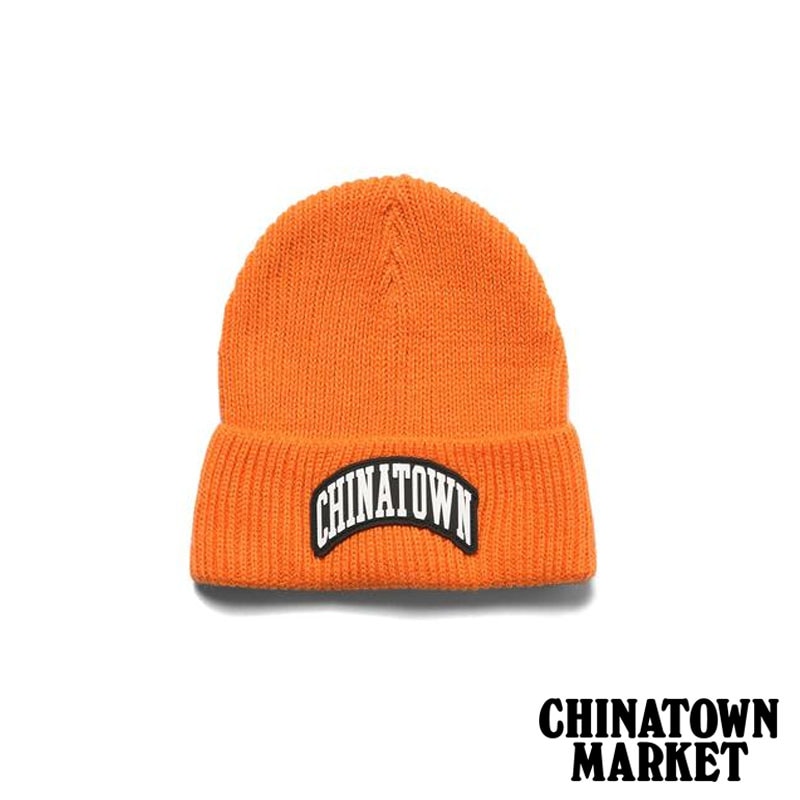��CHINATOWN MARKET/���㥤�ʥ�����ޡ����åȡ�ARCH BEANIE �˥å�˹ / ORANGE �����