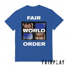 【FAIRPLAY BRAND/フェアプレイブランド】FWO Tシャツ / ROYAL BLUE ブルー 青|Tシャツ|Fairplay Brand