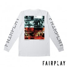 【FAIRPLAY BRAND/フェアプレイブランド】THERMO ロングTシャツ / WHITE ホワイト 白|長袖Tシャツ|Fairplay Brand