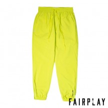 【FAIRPLAY BRAND/フェアプレイブランド】RAK NYLON RUNNER ジョガーパンツ / NEON GREEN ネオングリーン 緑|パンツ|Fairplay Brand