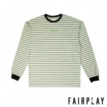 【FAIRPLAY BRAND/フェアプレイブランド】ARDEN ジャージー / NEON GREEN ネオングリーン 緑|長袖Tシャツ|Fairplay Brand
