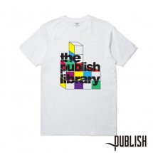 【PUBLISH BRAND/パブリッシュブランド】PUBLISH LIBRARY Tシャツ / WHITE ホワイト 白|Tシャツ|PUBLISH BRAND